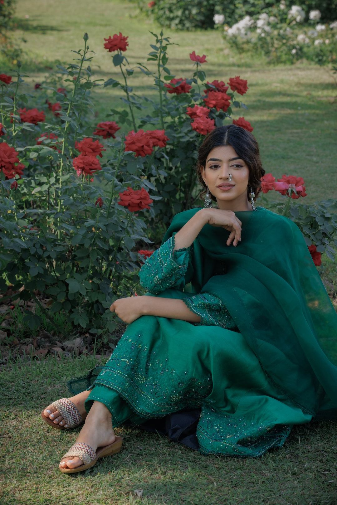 Green Kalidar -  Lola BIBI by Amrinsahi